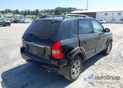 2007 Hyundai Tucson Se/Limited из США, поврежденный, VIN KM8JN12DX7U483183
